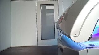 Stunning dark haired tanning part 1