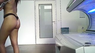 Crazy Sexy dark hair tanning part 2