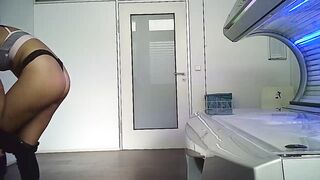 Crazy Sexy dark hair tanning part 2