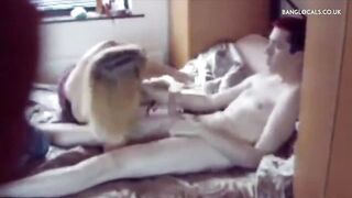 British MILF Fucks Neighbours Son While Husband Records