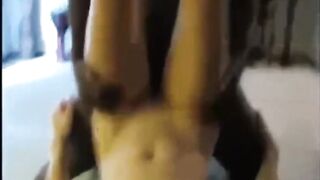 HUBBY STARTS TO TAG TEAM AMATEUR EX-FIANCE BUT LONG DICK IS TOO