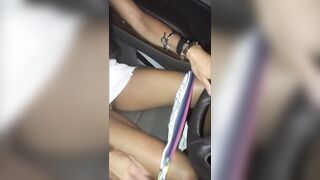 RICH STEP MILF REAL milf HAS TO DRIVE NAKED LETS ME PLAY