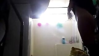 Secret Camera Catches Latina Hot 18 Year Old Strip