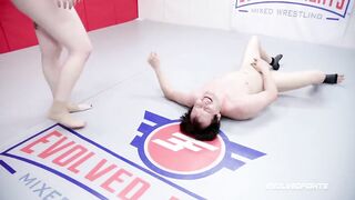 Sex Fight as Amilia Onyx Jerks Marcelo then its a