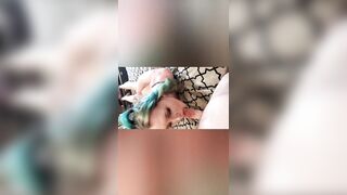Sadpiercedbaby being such a Beautiful little Hoe Gets her Tight little Cunt