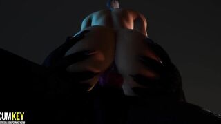 Girl with Pretty Body Screwed by a Furry Monster |