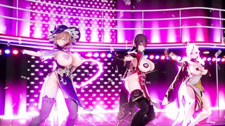 Mmd Genshin Impact milf Modifications Jelly Titties 3d Cartoon