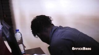 vagina licking during office hours