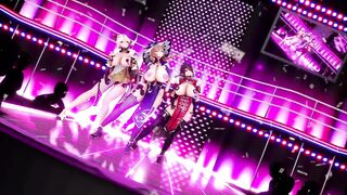 Genshin Impact cougar beauty and Cutie 3d Animated