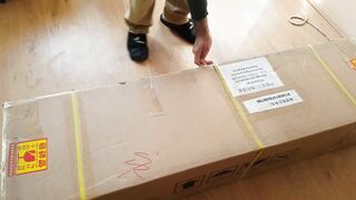 Sex Doll Kimiko 00. Unboxing Movie Home Amature, she came to Me!