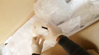 Sex Doll Kimiko 00. Unboxing Movie Home Amature, she came to Me!