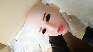 Sex Doll Kimiko 00. Unboxing Movie Home Amature, she came to Me!