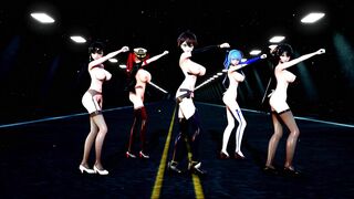 Mmd Azur Lane Beauty mom sexy and Babe 3d Cartoon
