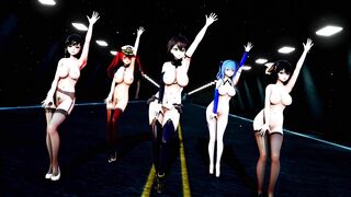 Mmd Azur Lane Beauty mom sexy and Babe 3d Cartoon