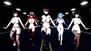 Mmd Azur Lane Beauty mom sexy and Babe 3d Cartoon