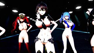 Mmd Azur Lane Beauty mom sexy and Babe 3d Cartoon