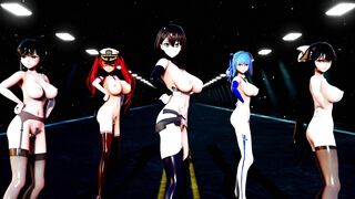 Mmd Azur Lane Beauty mom sexy and Babe 3d Cartoon