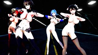 Mmd Azur Lane Beauty mom sexy and Babe 3d Cartoon