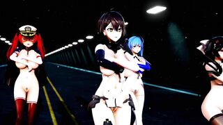 Mmd Azur Lane Beauty mom sexy and Babe 3d Cartoon