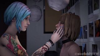 Life is Strange: The First BONDAGE Night (Max x Chloe)