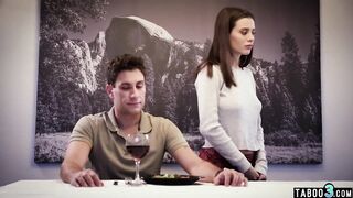 Big Boobed teenagers stepsister Lana Rhoades has to serve her crazy