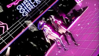 Mmd Genshin Impact Long Melons mom Invasion Cartoon 3d