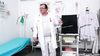 Chubby pornstar Alexa Bold examined by filthy doctor