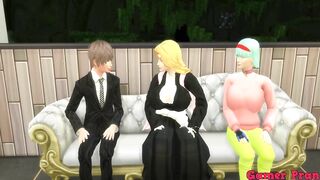 Cartoon Porn Cap4 light yagami manages to have a 3 way