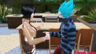 Animated Porn Cap3 Mikasa asks vegeta to teach her how