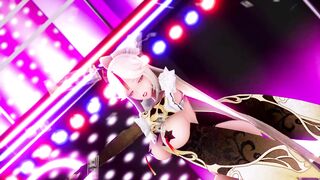 Mmd Genshin Impact cougar Bounce back with Bombshell Panty 3d Animated