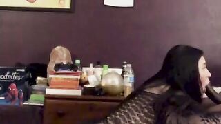 Beauty bbw sucking off bbcs