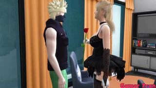 Cartoon Porn Cap2 Misa Amena watching a video with naruto