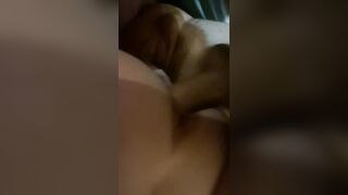 True Amateur Double Vag two Cocks inside her Snatch