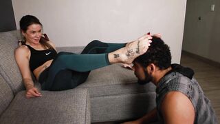 Kinky Gym Toes & Socks Humiliation