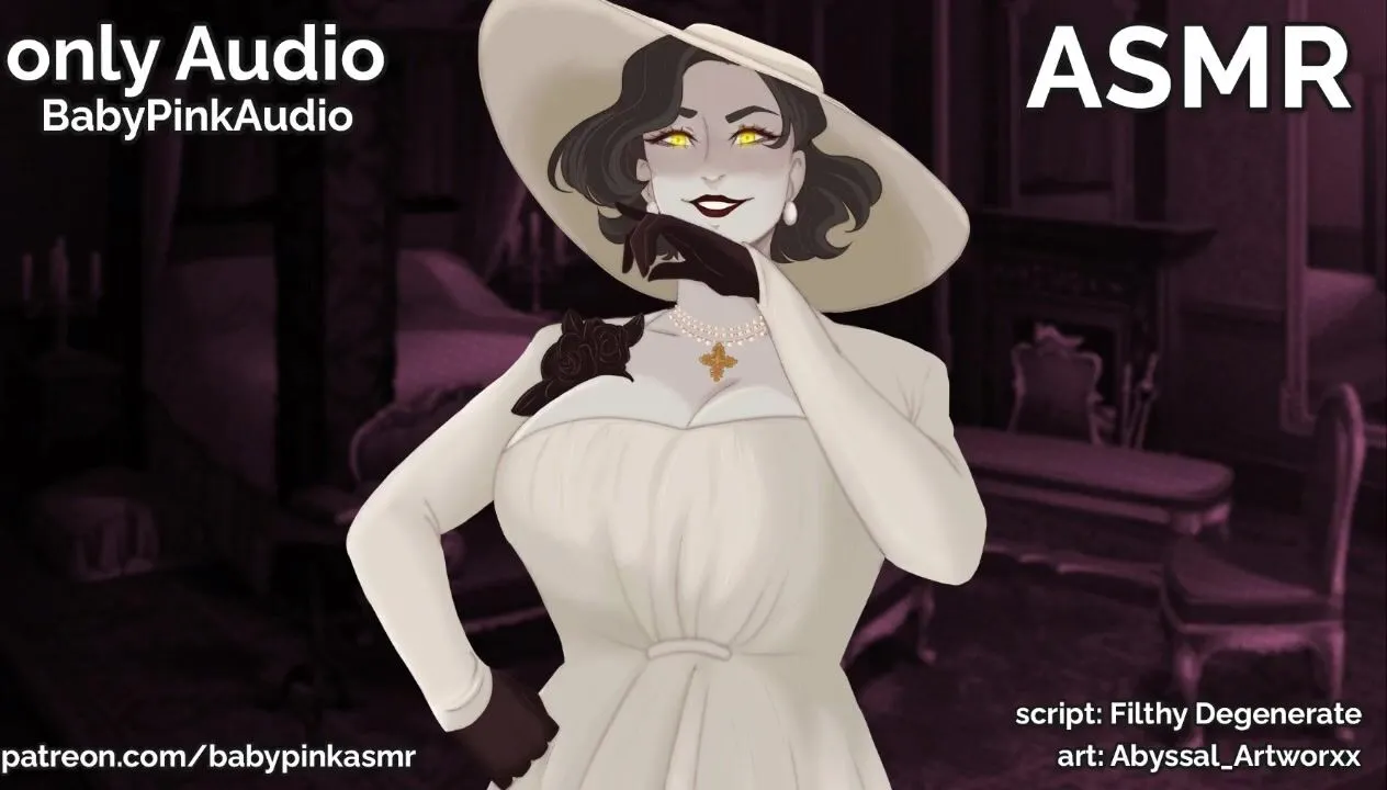 ASMR - Dominated by Tall Lady Dimitrescu (Audio, Resident Evil Village)