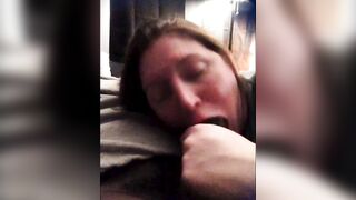 Hottie amazon sucking off BBC