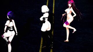 Mmd Fate Grand Order cougar and Bitches Naughty Butt 3d Cartoon