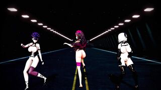 Mmd Fate Grand Order cougar and Bitches Naughty Butt 3d Cartoon