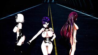 Mmd Fate Grand Order cougar and Bitches Naughty Butt 3d Cartoon