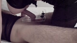 Dirty Fiance Hand Job with Happy ending