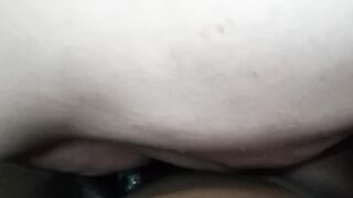 BBW Rides big black cock