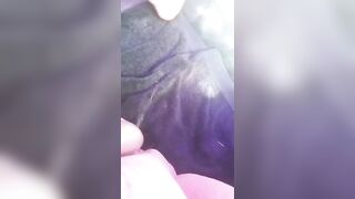 Peeing while Having Fun with my Snatch