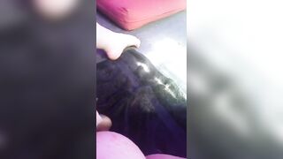 Peeing while Having Fun with my Snatch
