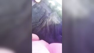 Peeing while Having Fun with my Snatch