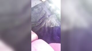 Peeing while Having Fun with my Snatch