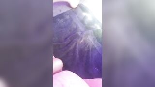 Peeing while Having Fun with my Snatch