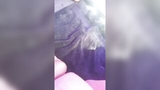 Peeing while Having Fun with my Snatch
