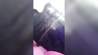 Peeing while Having Fun with my Snatch