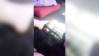 Peeing while Having Fun with my Snatch