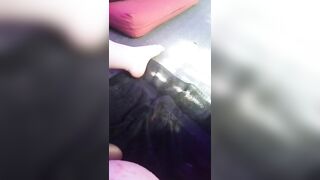 Peeing while Having Fun with my Snatch